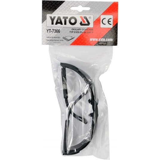 OKULARY OCHRONNE SZARE TYP 91659 -zdjęcie numer 4