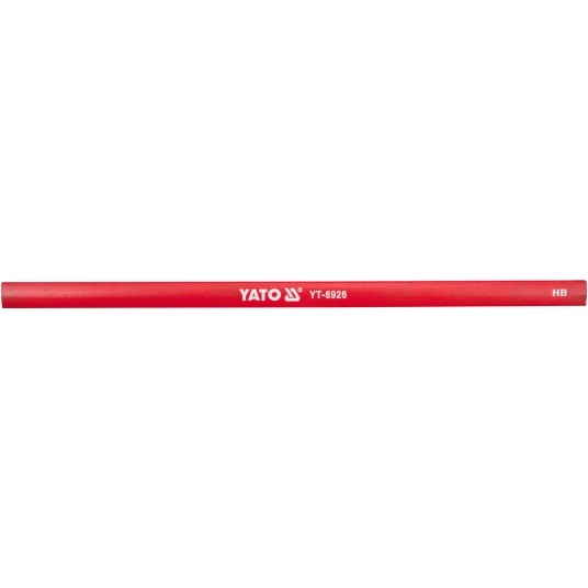 OŁÓWKI STOLARSKIE 245MM/144SZT CZERWONE -zdjęcie numer 1