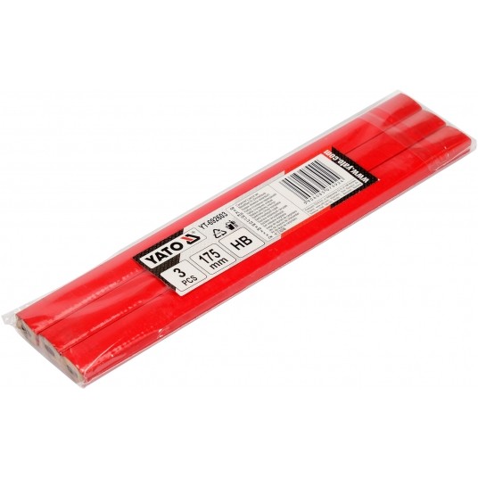 OŁÓWKI STOLARSKIE HB 3SZT -zdjęcie numer 4