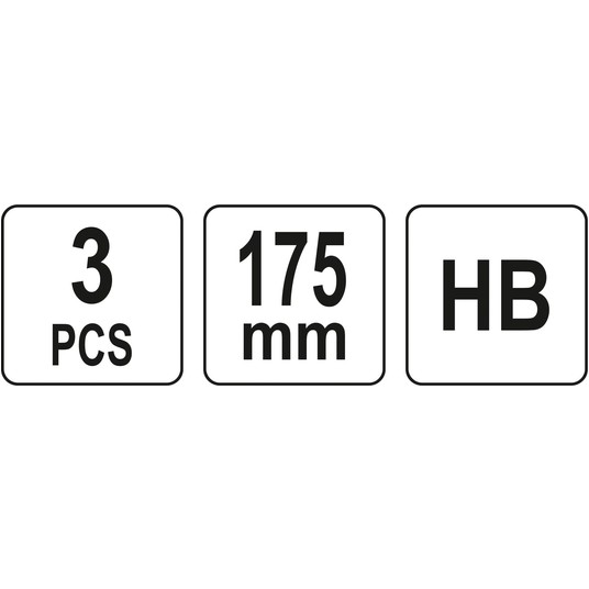 OŁÓWKI STOLARSKIE HB 3SZT -zdjęcie numer 5