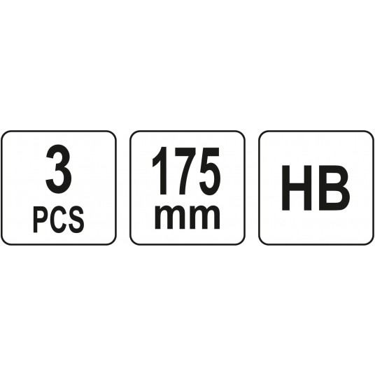 OŁÓWKI STOLARSKIE HB 3SZT -zdjęcie numer 5