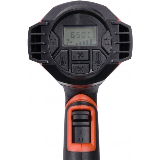 OPALARKA 1600W 50-650C 2BIEGI LCD+PAMIĘĆ -zdjęcie numer 4