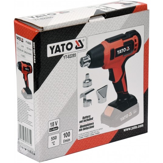 OPALARKA 18V 550° II BIEGI - BODY -zdjęcie numer 7