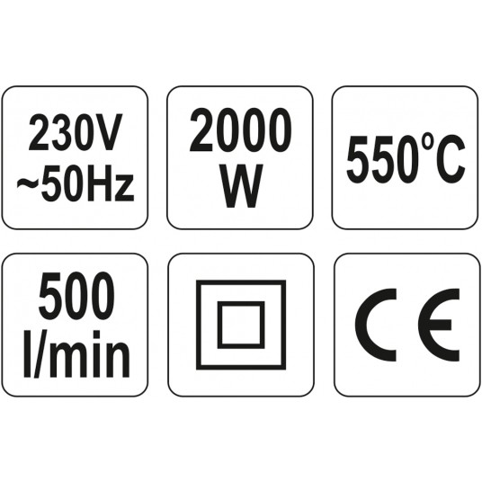 OPALARKA 2000W (I)350°C (II)550°C -zdjęcie numer 6
