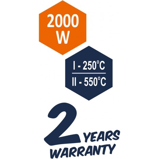 OPALARKA 2000W Z AKCESORIAMI POWER UP -zdjęcie numer 4