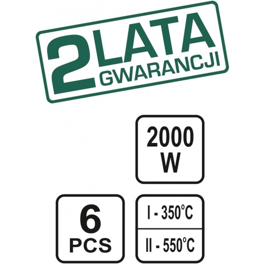 OPALARKA Z AKCESORIAMI 2000W /LUND/ -zdjęcie numer 5