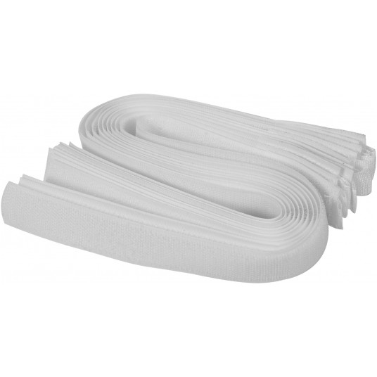 OPASKA Z RZEPEM 450MM 10SZT. BIAŁE -zdjęcie numer 1