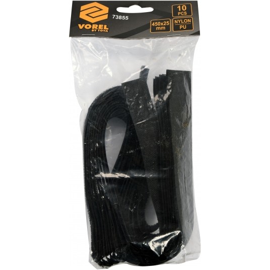 OPASKA Z RZEPEM 450MM 10SZT. CZARNE -zdjęcie numer 2