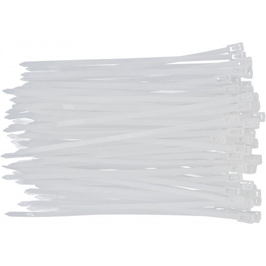 OPASKI PLA, ROZPI 4,8X200MM 100SZT.BIAŁE -zdjęcie numer 1