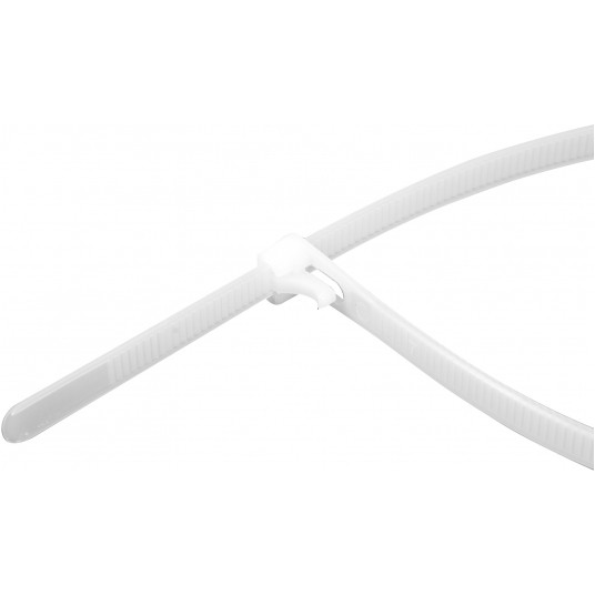 OPASKI PLA, ROZPI 7,6X200MM 50SZT. BIAŁE -zdjęcie numer 4