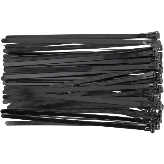 OPASKI PLA, ROZPI 7,6X250MM 50SZT. CZARN -zdjęcie numer 1