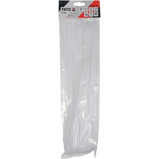 OPASKI PLA, ROZPI 7,6X350MM 50SZT. BIAŁE -zdjęcie numer 3