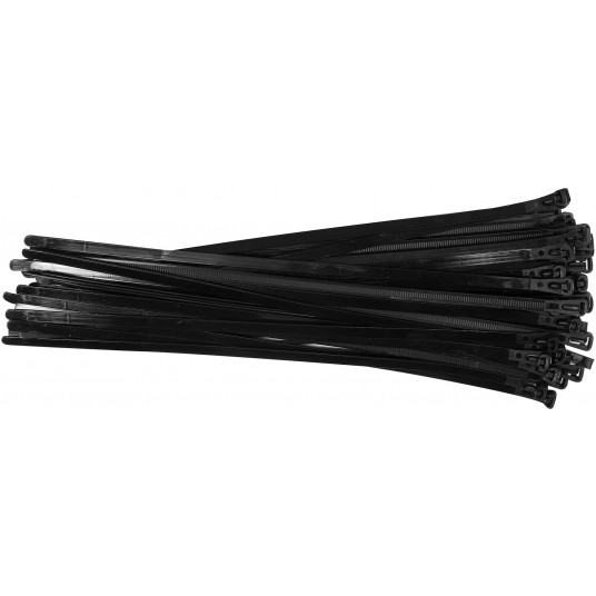 OPASKI PLA, ROZPI 7,6X350MM 50SZT. CZARN -zdjęcie numer 1