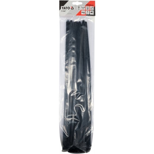 OPASKI PLA, ROZPI 7,6X400MM 50SZT. CZARN -zdjęcie numer 3