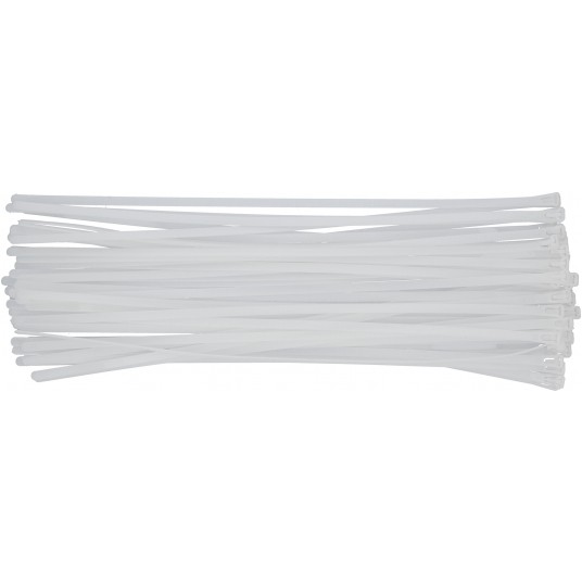 OPASKI PLA, ROZPI 7,6X450MM 50SZT. BIAŁE -zdjęcie numer 1