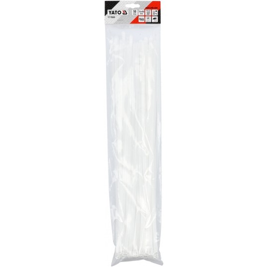 OPASKI PLA, ROZPI 7,6X450MM 50SZT. BIAŁE -zdjęcie numer 4