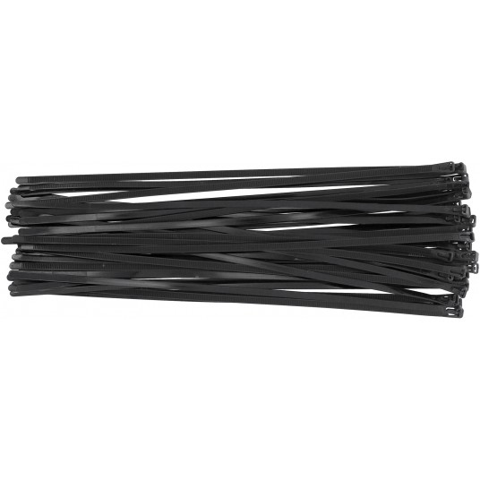 OPASKI PLA, ROZPI 7,6X450MM 50SZT. CZARN -zdjęcie numer 1