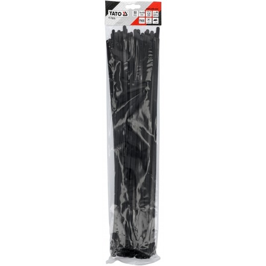 OPASKI PLA, ROZPI 7,6X450MM 50SZT. CZARN -zdjęcie numer 4