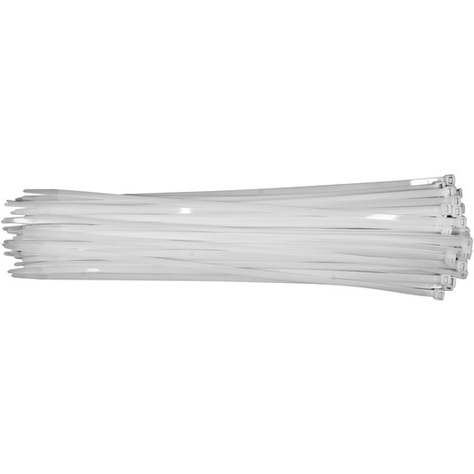 OPASKI PLASTIKOWE 430X7,6 50SZT. BIAŁE -zdjęcie numer 1