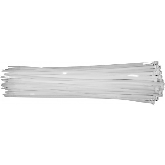 OPASKI PLASTIKOWE 430X7,6 50SZT. BIAŁE -zdjęcie numer 1