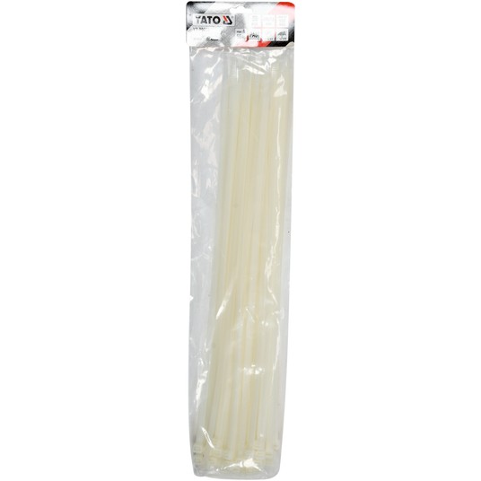 OPASKI PLASTIKOWE 430X7,6 50SZT. BIAŁE -zdjęcie numer 3