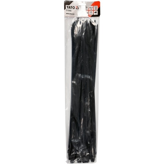OPASKI PLASTIKOWE 430X7,6 50SZT. CZARNE -zdjęcie numer 5