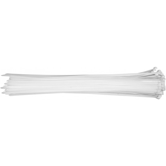 OPASKI PLASTIKOWE 700X9,0 50SZT. BIAŁE -zdjęcie numer 1