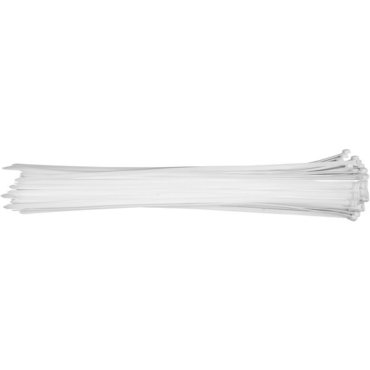 OPASKI PLASTIKOWE 700X9,0 50SZT. BIAŁE -zdjęcie numer 1