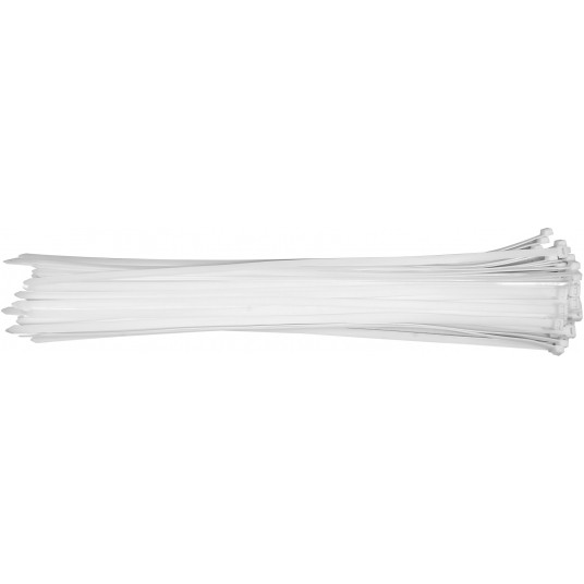 OPASKI PLASTIKOWE 760X12,6 50SZT. BIAŁE -zdjęcie numer 1