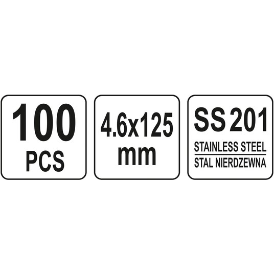 OPASKI ZACI ZE STA NIERD 4.6X125MM100SZT -zdjęcie numer 4