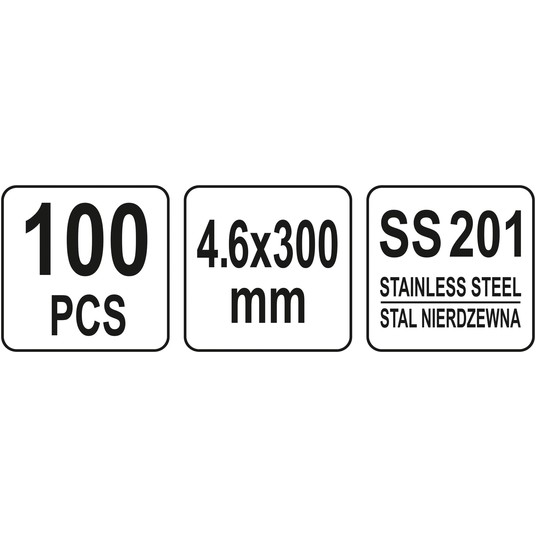 OPASKI ZACI ZE STA NIERD 4.6X300MM100SZT -zdjęcie numer 2