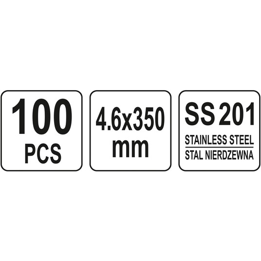OPASKI ZACI ZE STA NIERD 4.6X350MM100SZT -zdjęcie numer 4