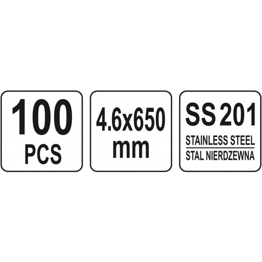 OPASKI ZACI ZE STA NIERD 4.6X650MM100SZT -zdjęcie numer 2