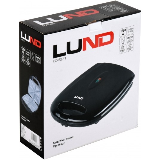 OPIEKACZ 1300W, 4 TOSTY, CERAM. PŁYTA -zdjęcie numer 5