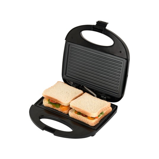 OPIEKACZ 750W, PŁYTA GRILLOWA, CZARNY -zdjęcie numer 4