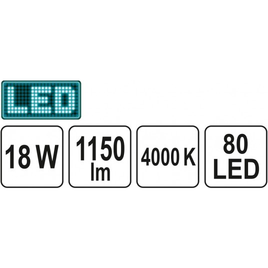 OPRAWA SUFITOWA LED 18W 300x300x15MM -zdjęcie numer 5