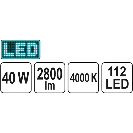 OPRAWA SUFITOWA LED 40W 300x1200x15MM -zdjęcie numer 4