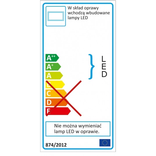 OPRAWA SUFITOWA LED 40W 300x1200x15MM -zdjęcie numer 5