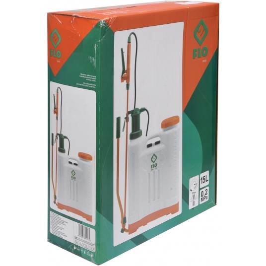 OPRYSKIWACZ CIŚNIEN. PLECAKOWY 15L FLO -zdjęcie numer 2