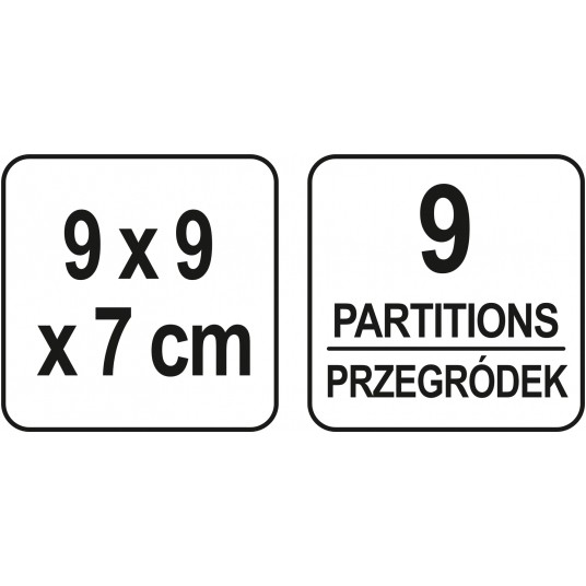 ORGANIZER NA KOSMETYKI CRYSTAL 1 -zdjęcie numer 2