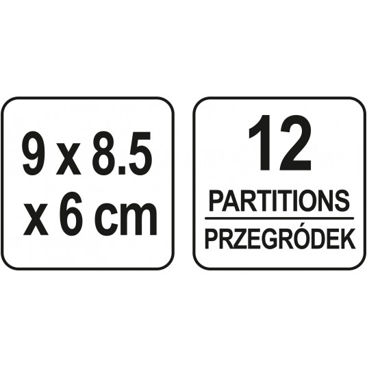 ORGANIZER NA KOSMETYKI CRYSTAL 2 -zdjęcie numer 2