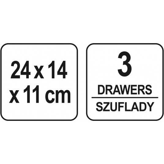 ORGANIZER NA KOSMETYKI CRYSTAL 5 -zdjęcie numer 2