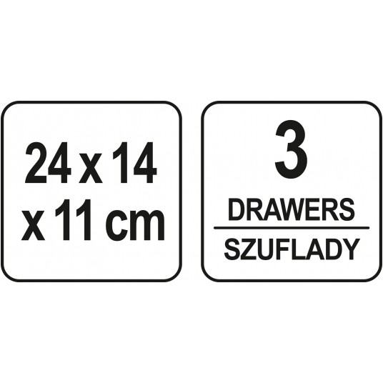 ORGANIZER NA KOSMETYKI CRYSTAL 6 -zdjęcie numer 2