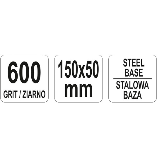 OSEŁKA DIAMENTOWA 150 X 50 MM G600 -zdjęcie numer 4