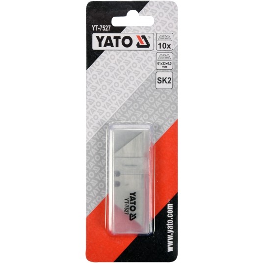 OSTRZA TRAPEZOWE 10SZT -zdjęcie numer 1