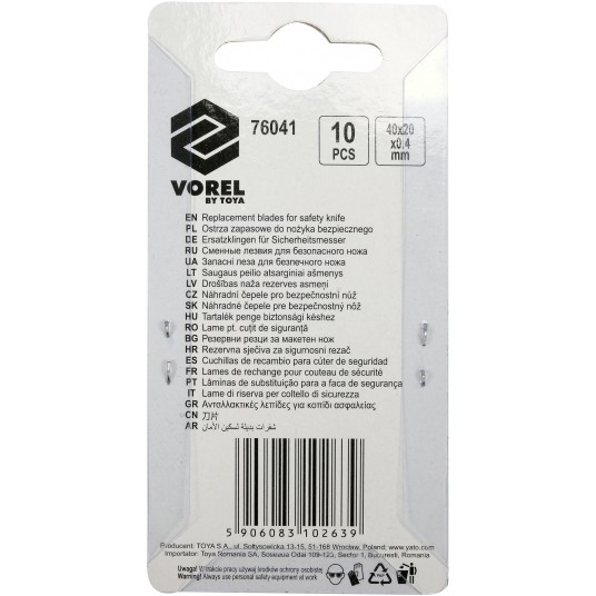 OSTRZA ZAPASOWE 10SZT. -zdjęcie numer 5