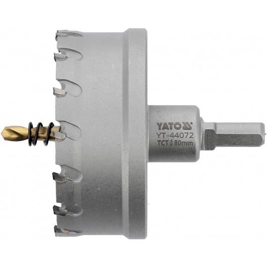 OTWORNICA TCT DO METALU 80MM -zdjęcie numer 1