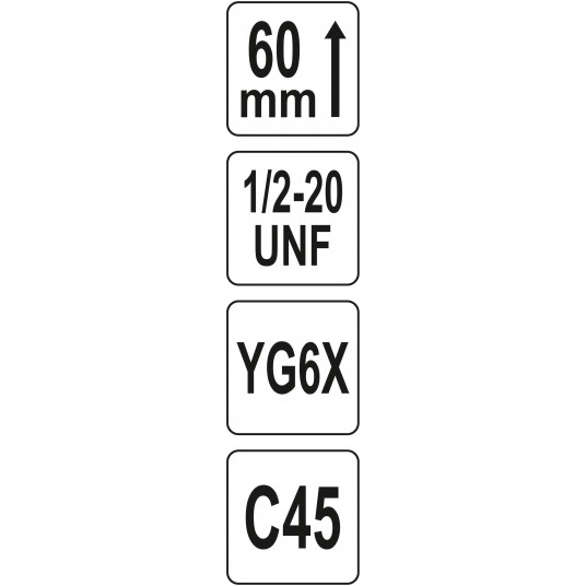 OTWORNICA UNIWERSALNA TCT 16MM 1/2'' -zdjęcie numer 4
