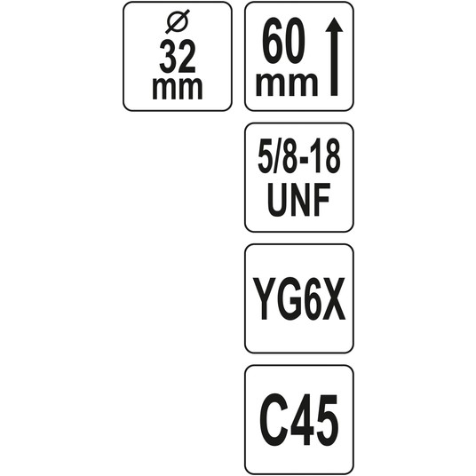 OTWORNICA UNIWERSALNA TCT 32MM 5/8'' -zdjęcie numer 4