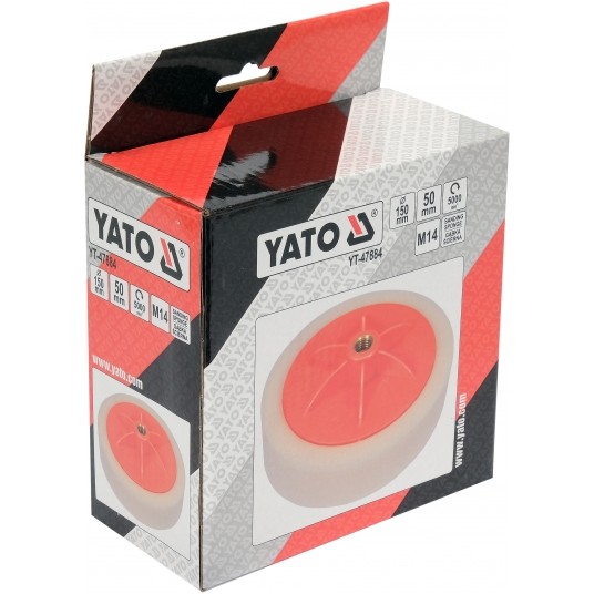 PAD POLERSKI 150x50MM, GĄBKA ŚCIERNA M14 -zdjęcie numer 3